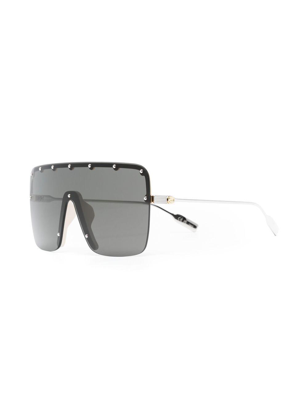 KHAITE x Oliver Peoples 1961C in Bordeaux Bark and Grey Product Image