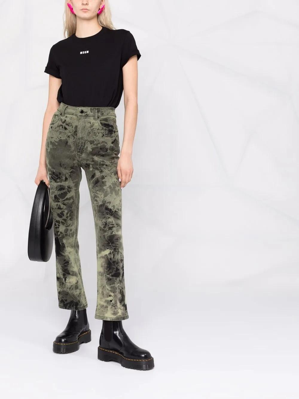 MSGM T-shirt In Multicolor Product Image