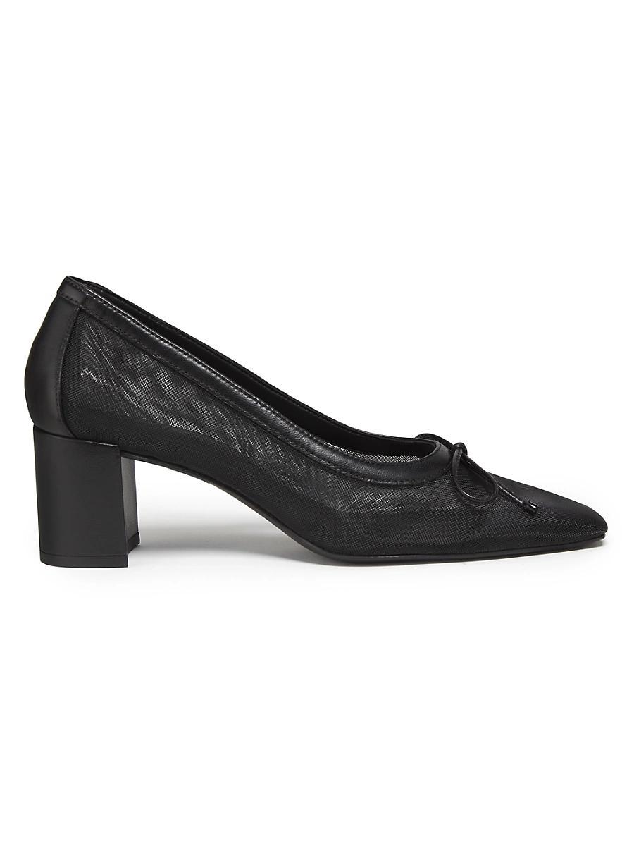 Womens Arissa Block Mesh Pumps Product Image