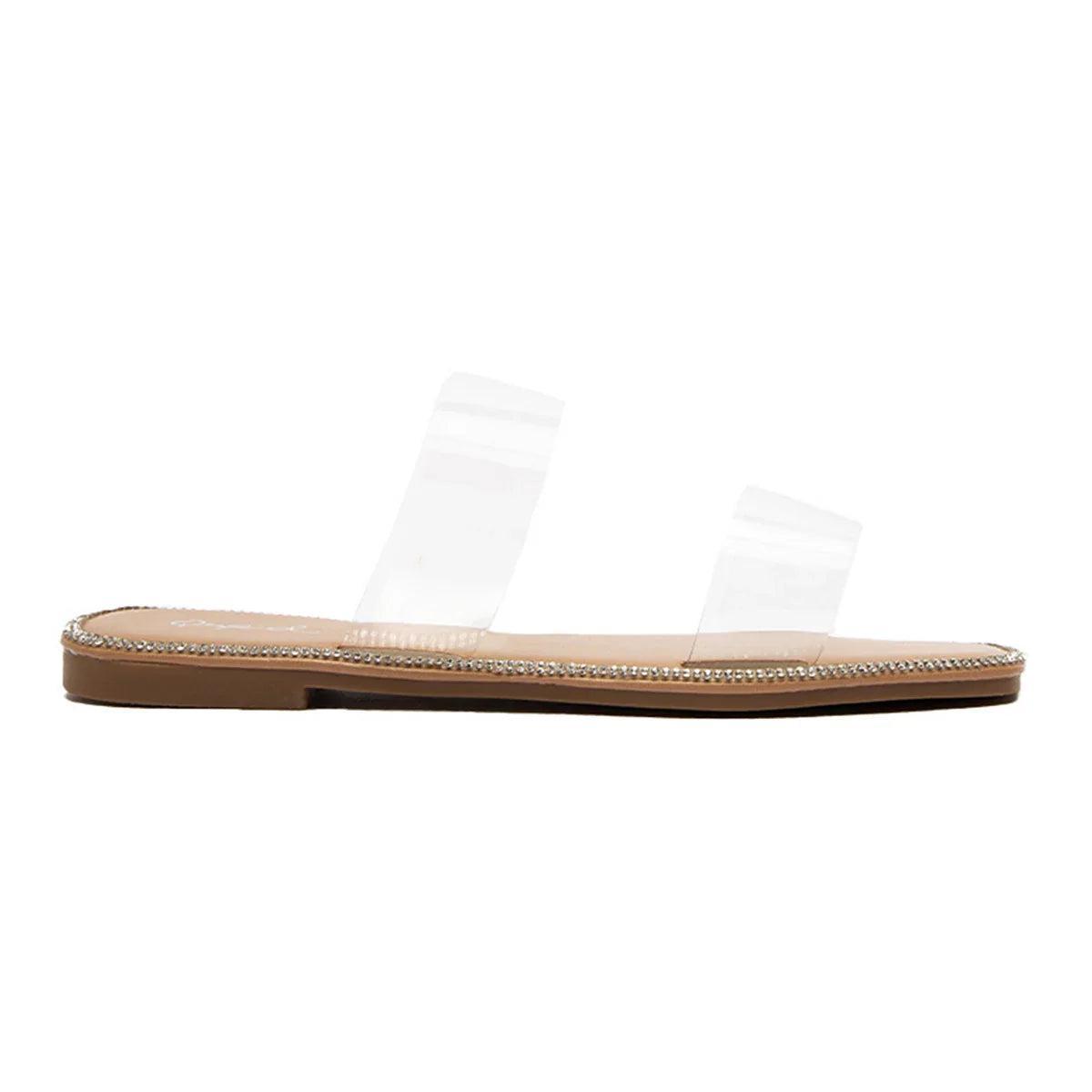 Double Band Clear Slides Product Image
