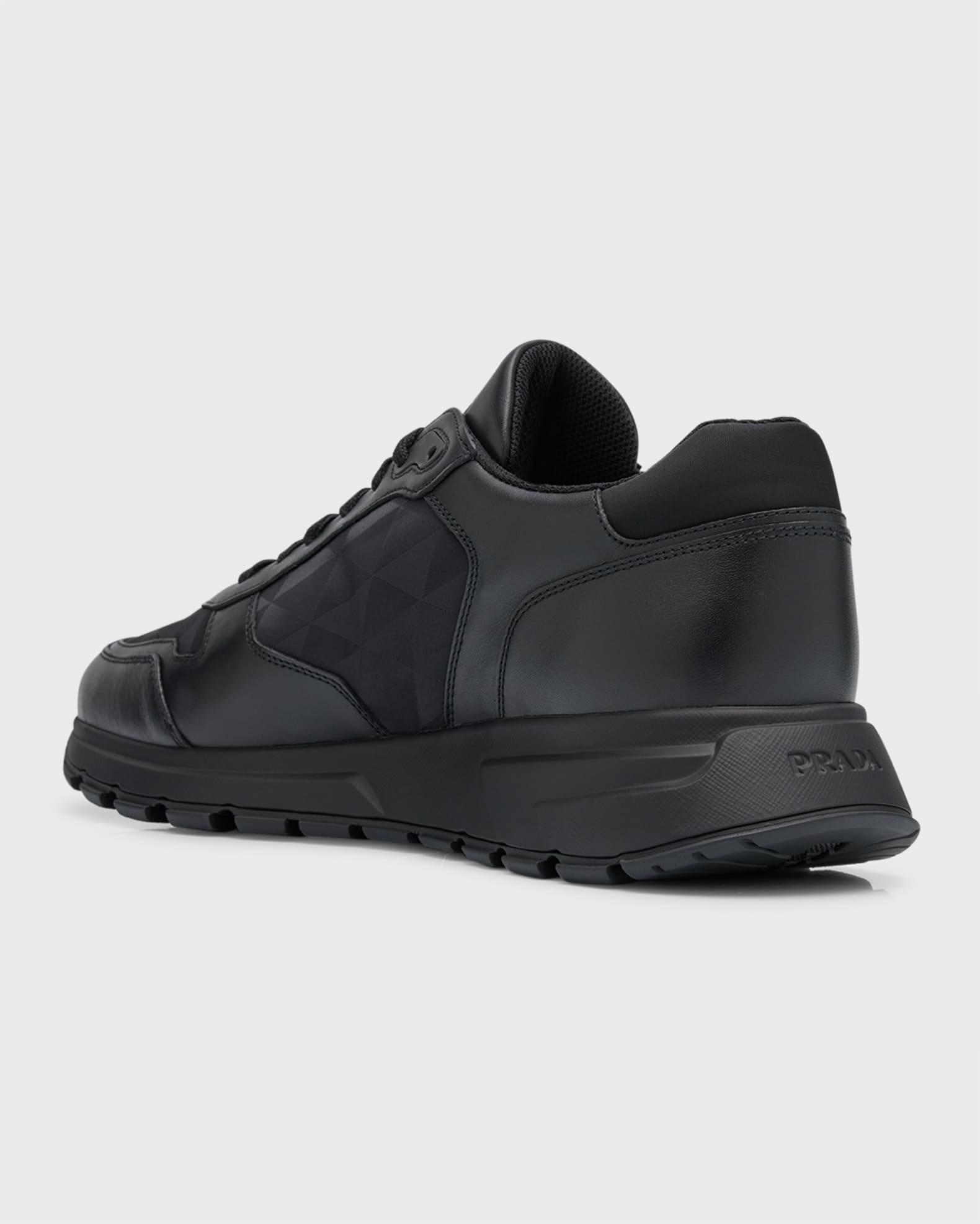 Men's Prax Triangle Logo Runner Sneakers  Product Image