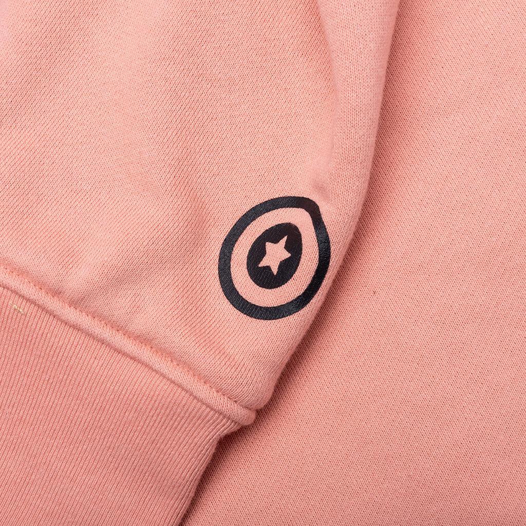 2nd Shark Full Zip Hoodie - Pink Male Product Image