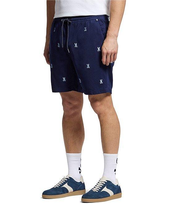 Psycho Bunny Willis Stretch 7#double; Inseam Shorts Product Image