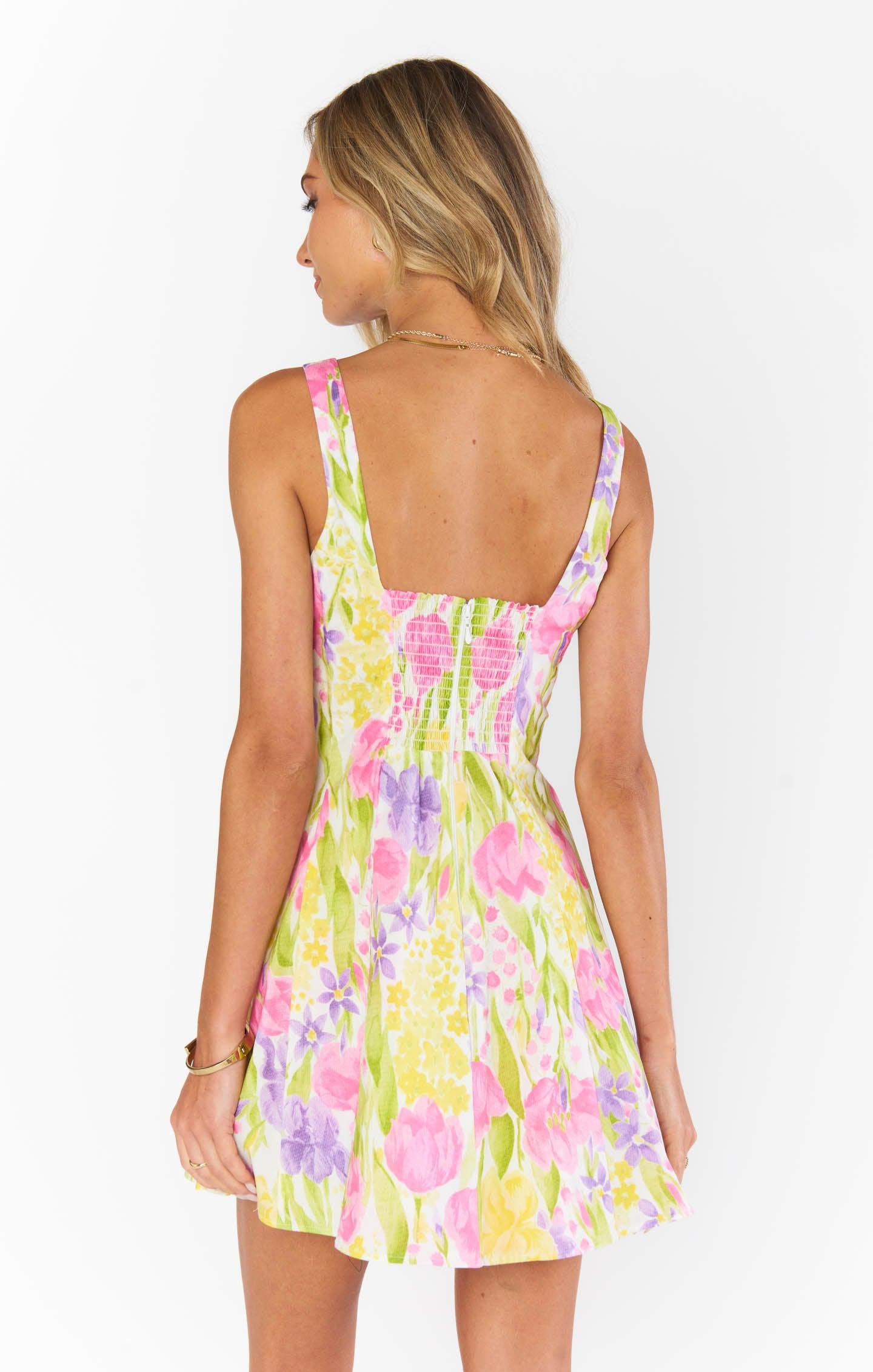 Prim Mini Dress ~ Blooming Tulips Product Image