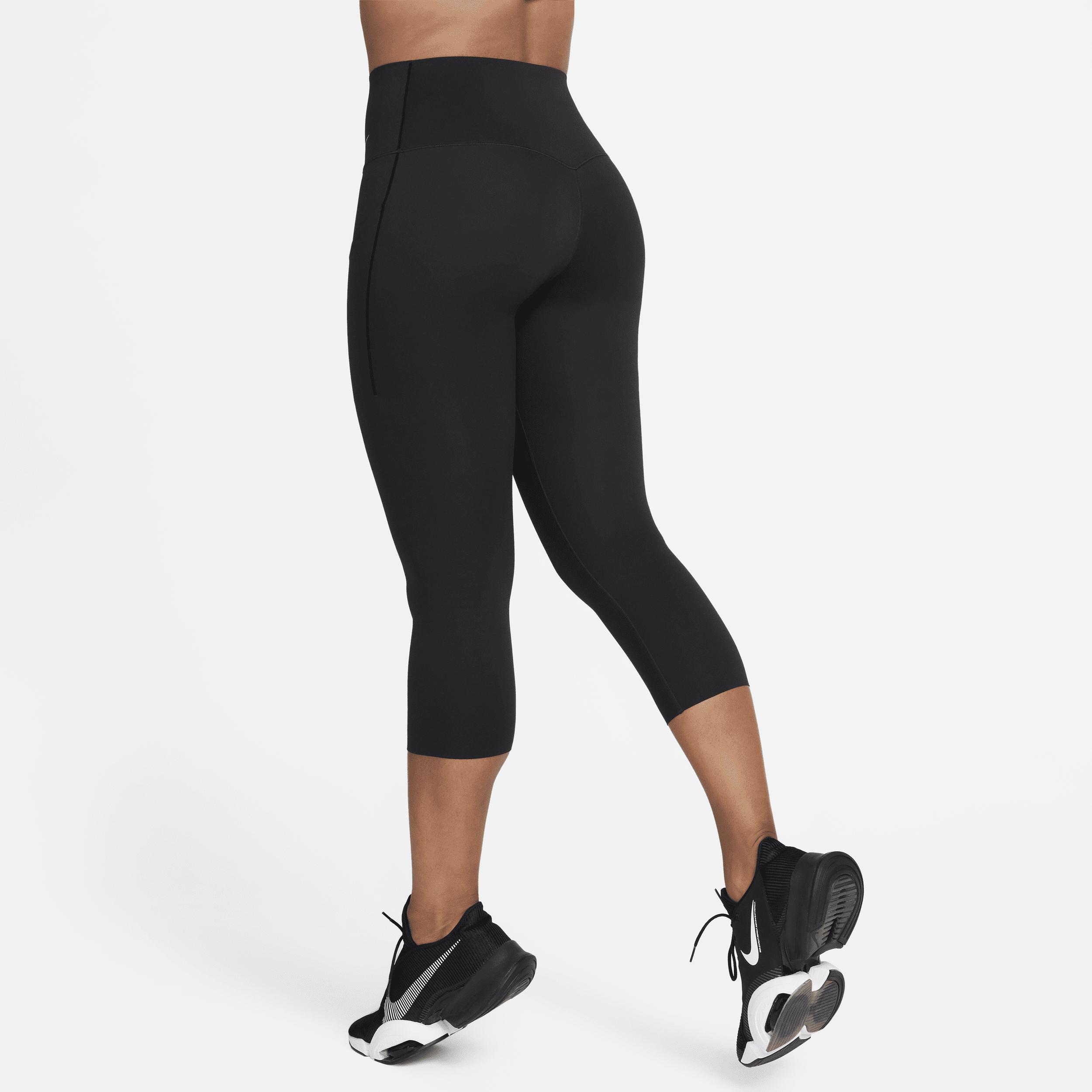 Nike Womens Dri-FIT Universa High-Waisted Cropped Leggings Product Image