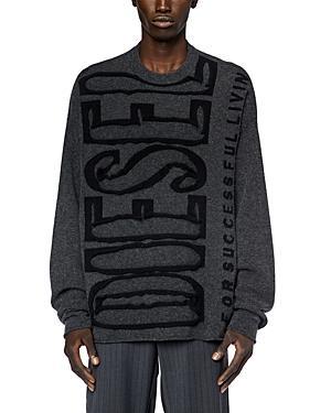 Diesel Floyd Sweater in White Product Image