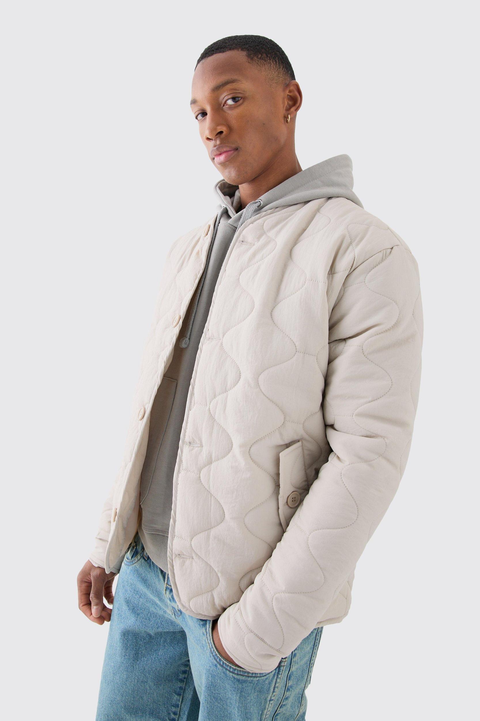 Mens Onion Quilted Liner Jacket - Beige Product Image