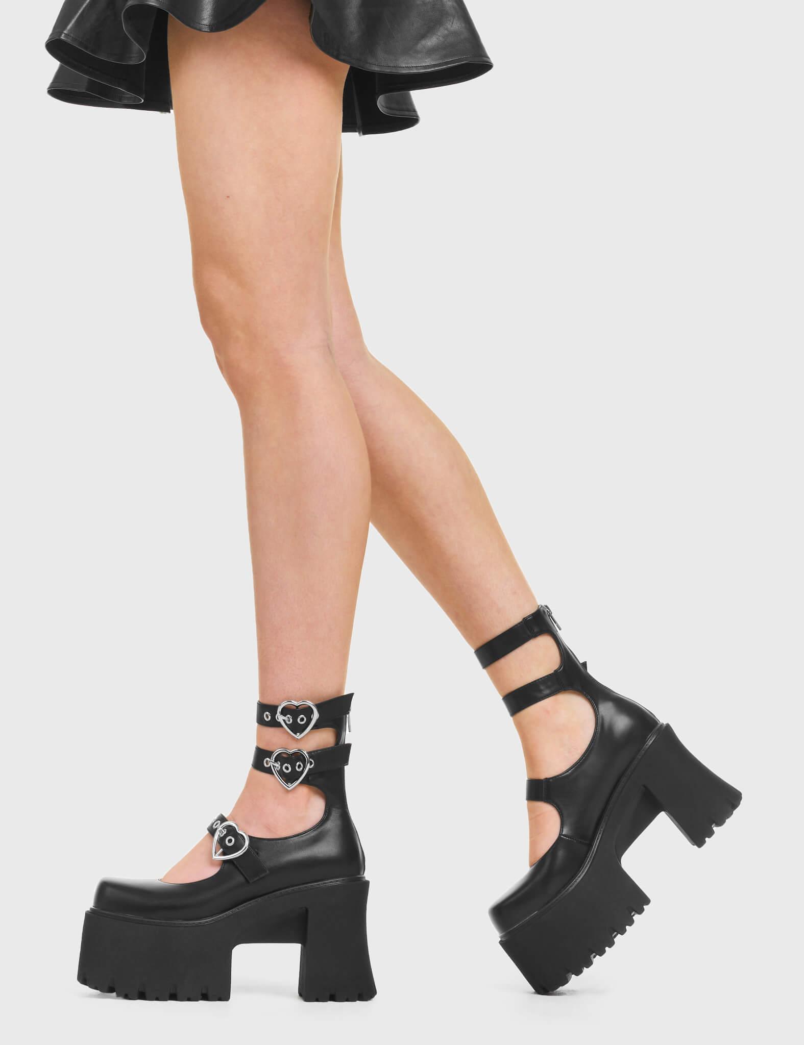 Good Riddance Chunky Platform Ankle Boots Product Image