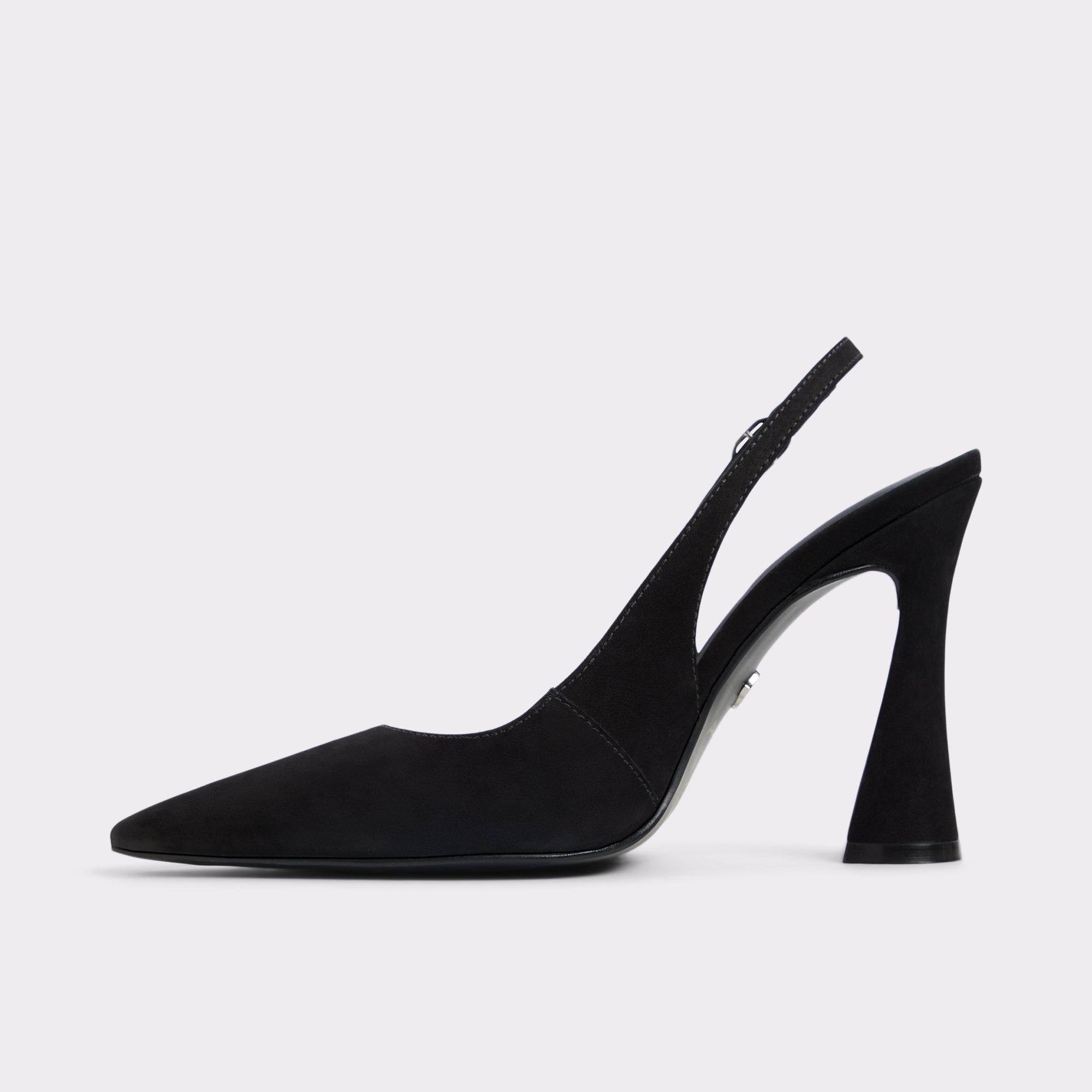 ALDO Daphnea - Women's Block Heel - Black, Size 6.5 Product Image
