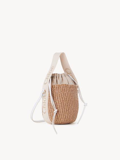 Small Woody basket in natural fibers Product Image