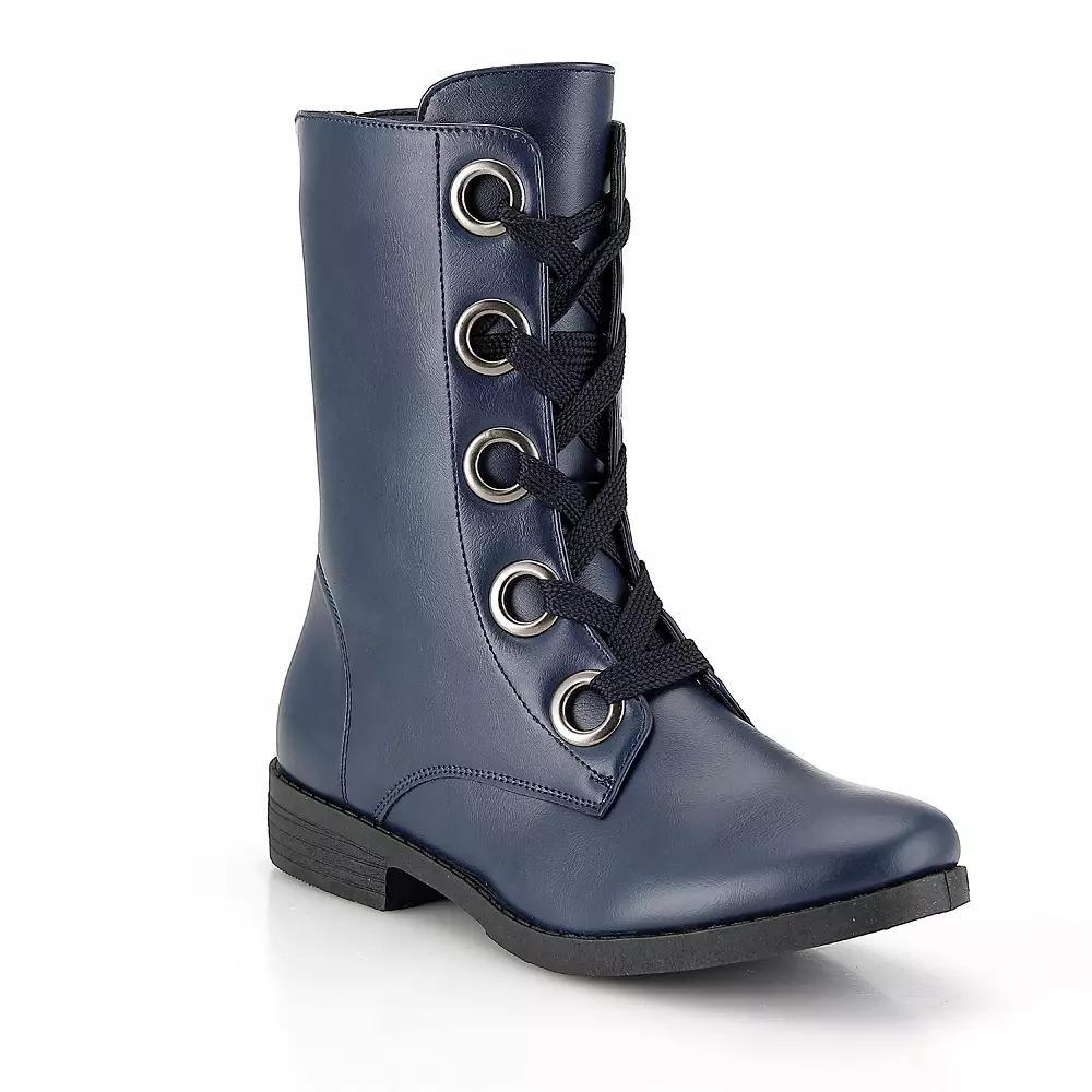 Henry Ferrera Classic II Women's Combat Boots, Size: 6.5, Blue Product Image