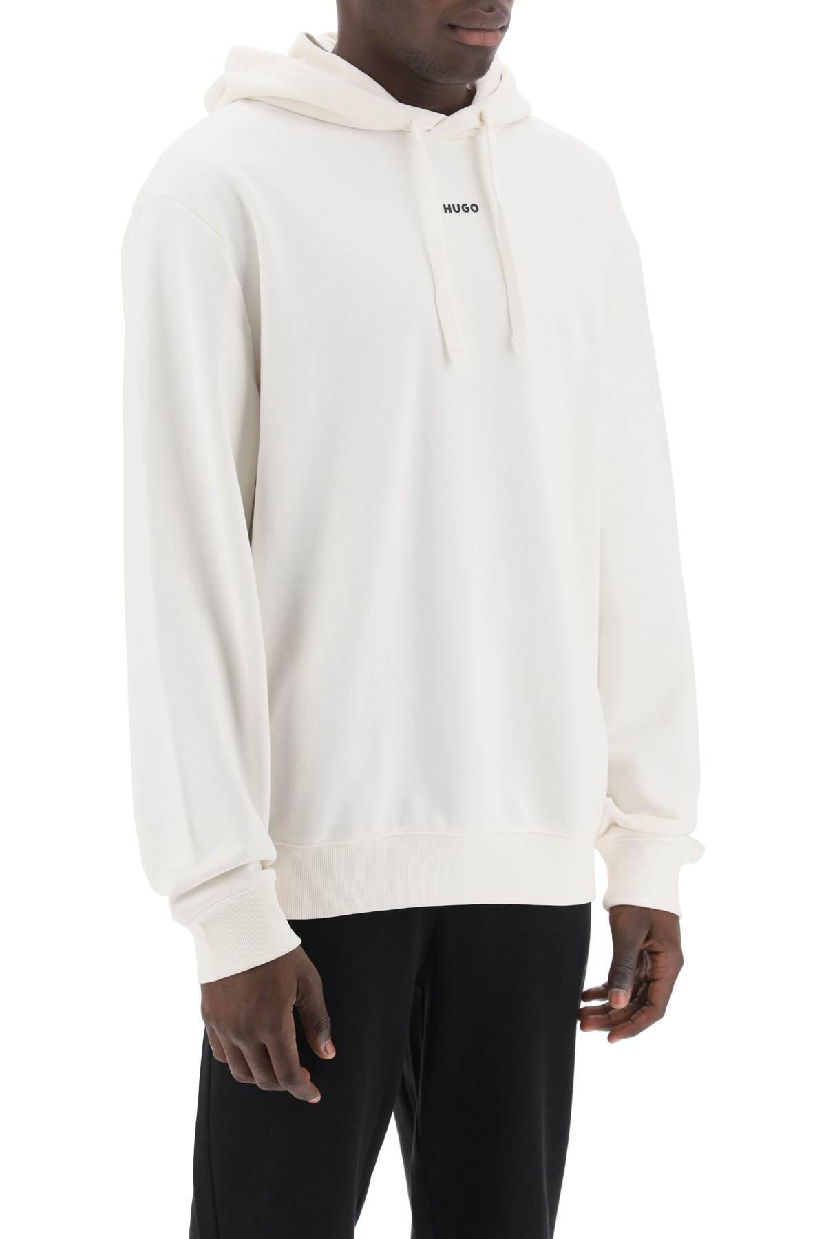 HUGO BOSS Hugo Dapo Hoodie In White Product Image
