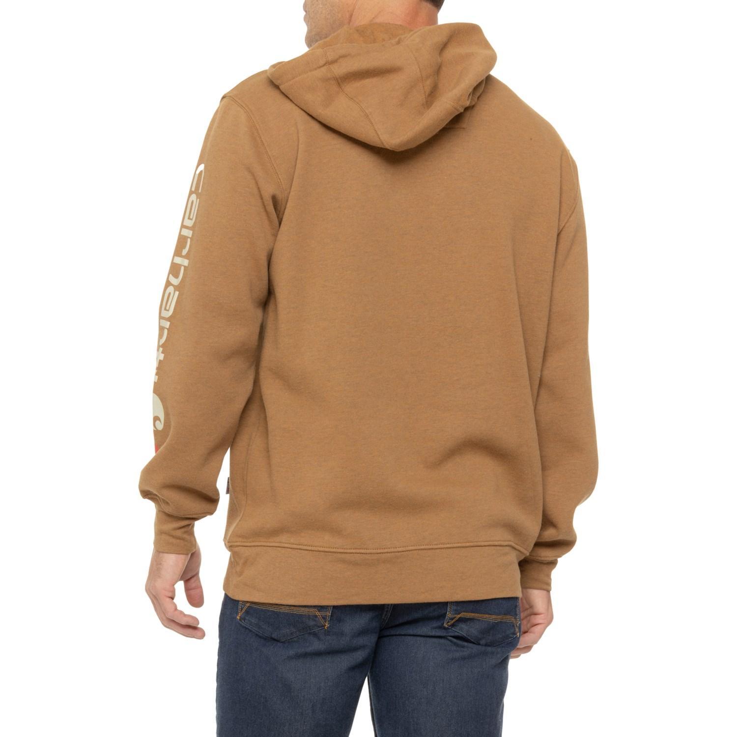 Carhartt 104505 Big and Tall Flame-Resistant Force® Midweight Logo Hoodie Product Image