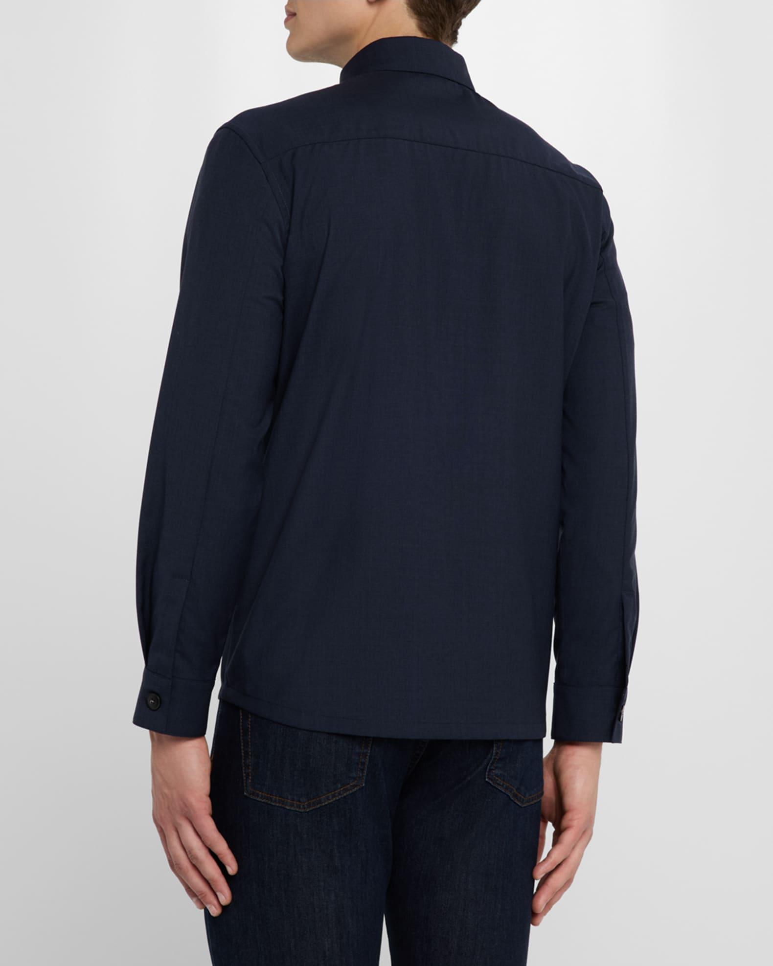 Men's Wool Overshirt Product Image