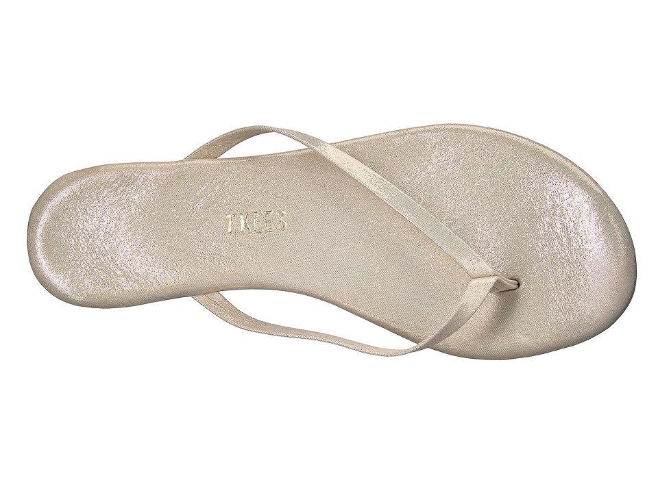 Womens Metallic Leather Sandals Product Image