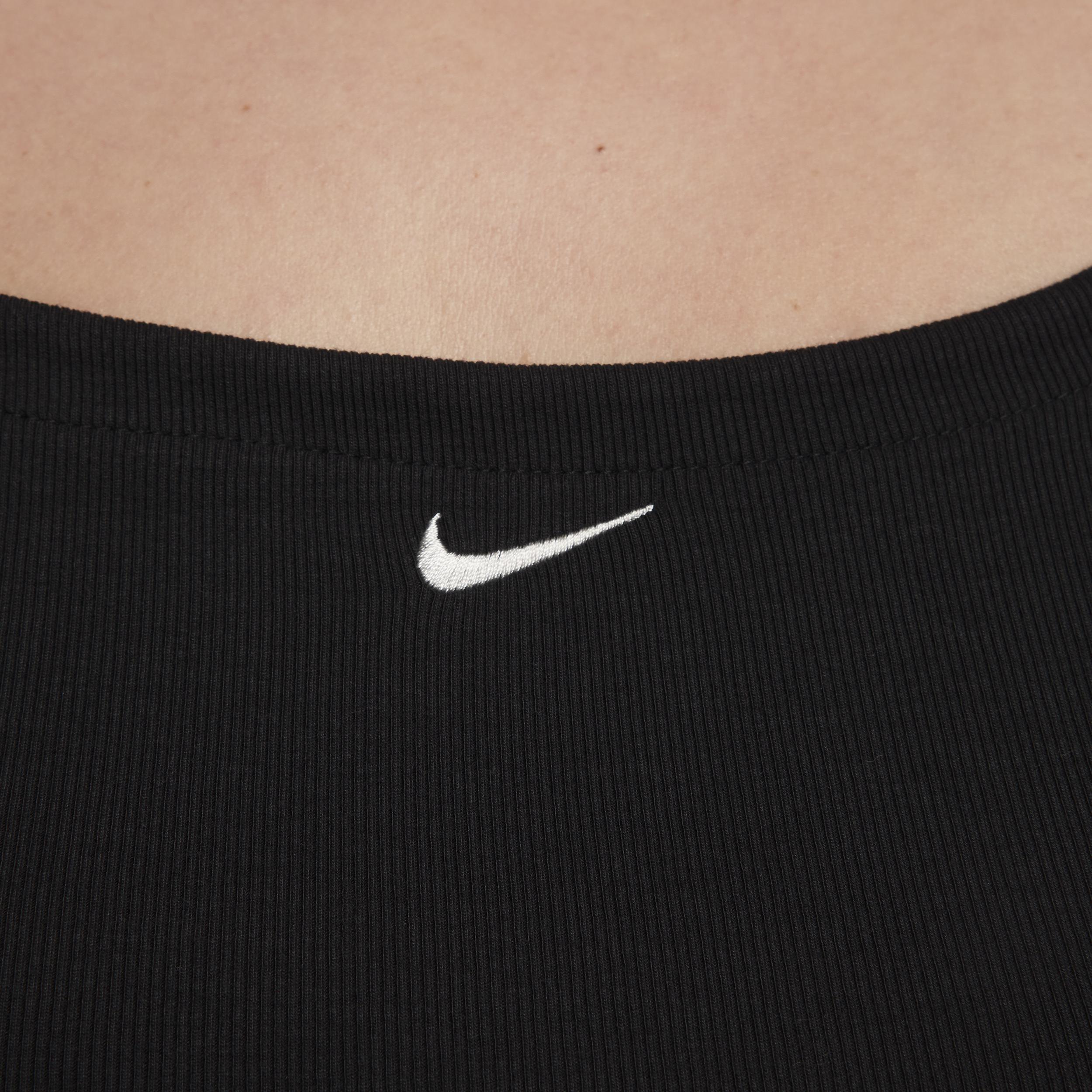 Nike Sportswear Chill Knit Women's Tight Mini-Rib Cami Dress (Plus Size) Product Image
