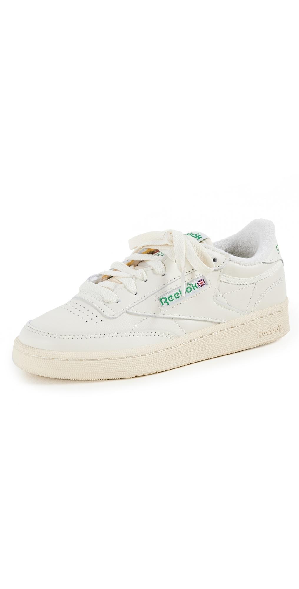 Reebok Club C 85 Vintage Unisex Sneakers Chalk/Alabas/Glegrn M 13 Product Image
