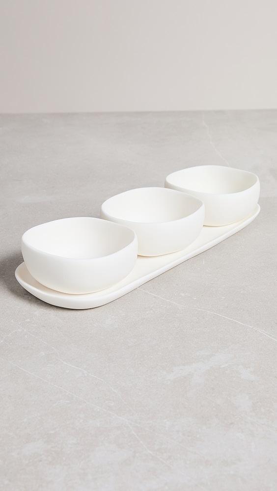 TF DESIGN Trio of Bowls on Dish Set | Shopbop Product Image