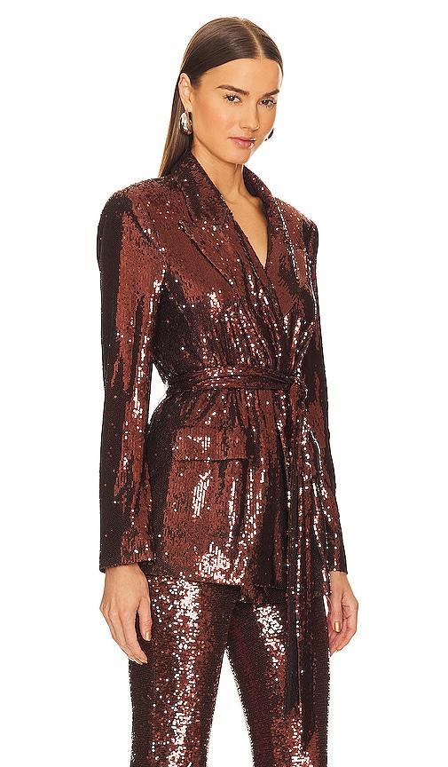 Jordana Wrap Belted Blazer L'AGENCE Product Image
