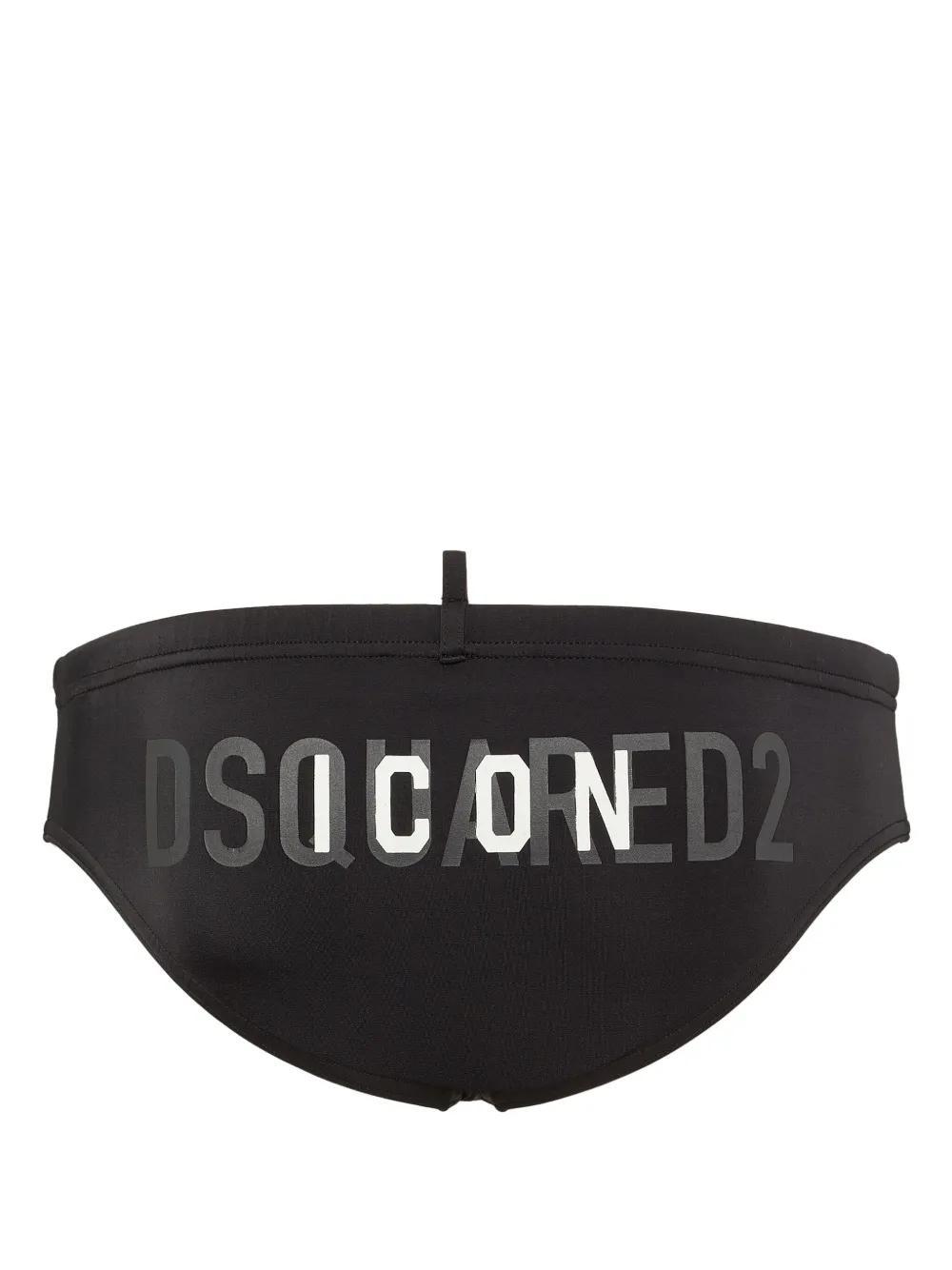 Icon-print swim trunks Product Image