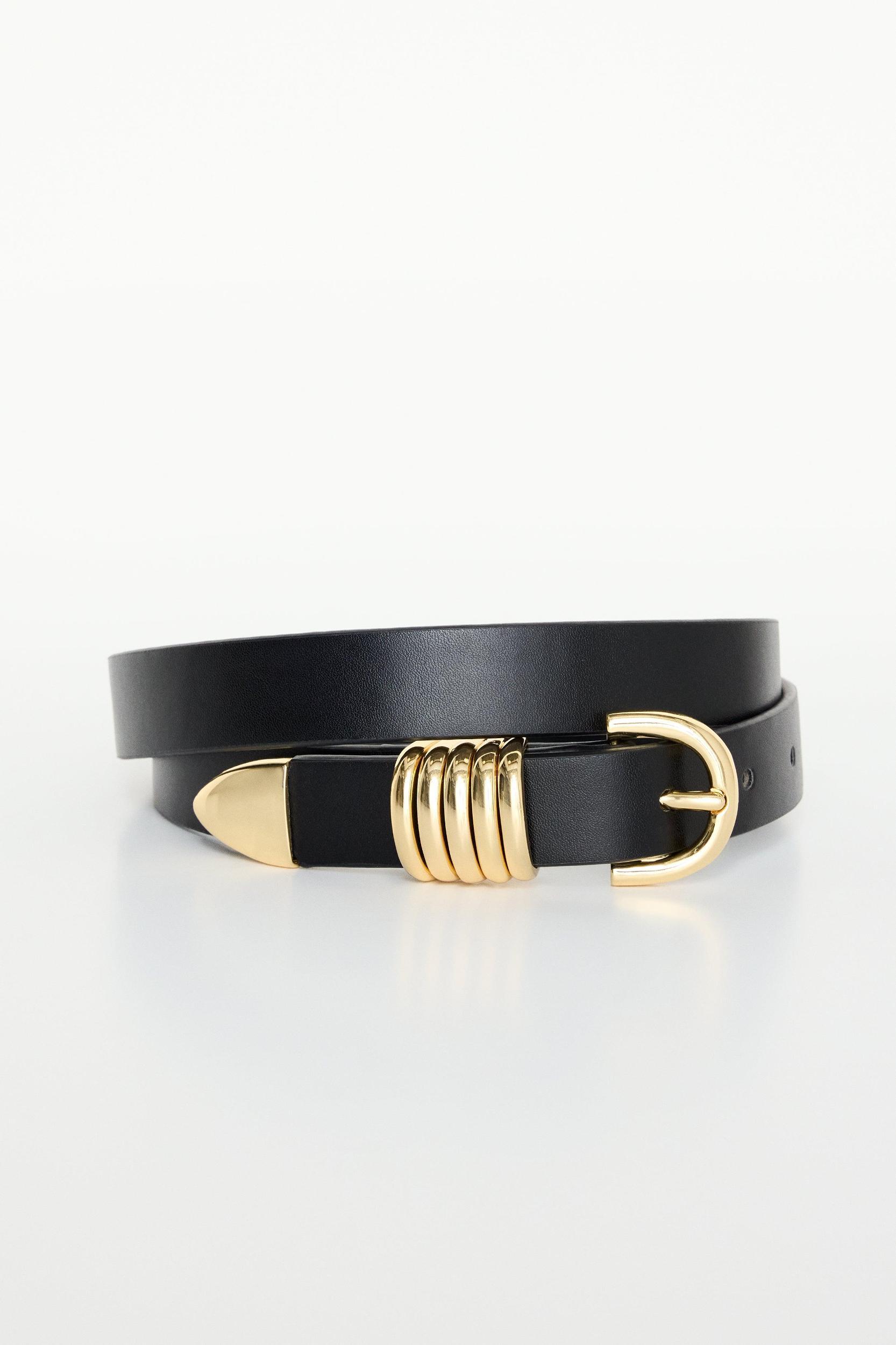 SLIM 5-RING BELT | BLACK001 Product Image