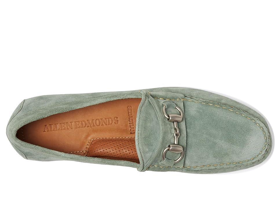 Allen Edmonds Strand Sneak Cap Toe Oxfords (Denim Suede) Men's Shoes Product Image