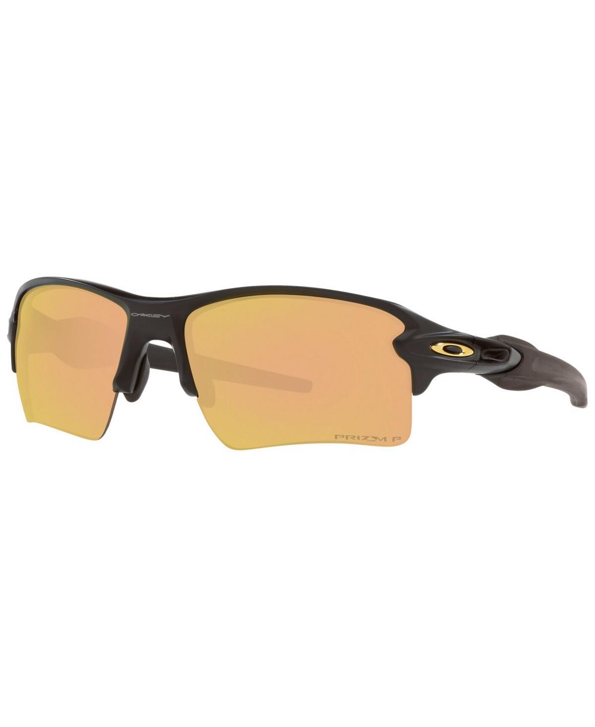 Oakley Mens OO9188 Flak 2.0 XL 59mm Rectangle Sunglasses - Polished White/Prizm Field Product Image