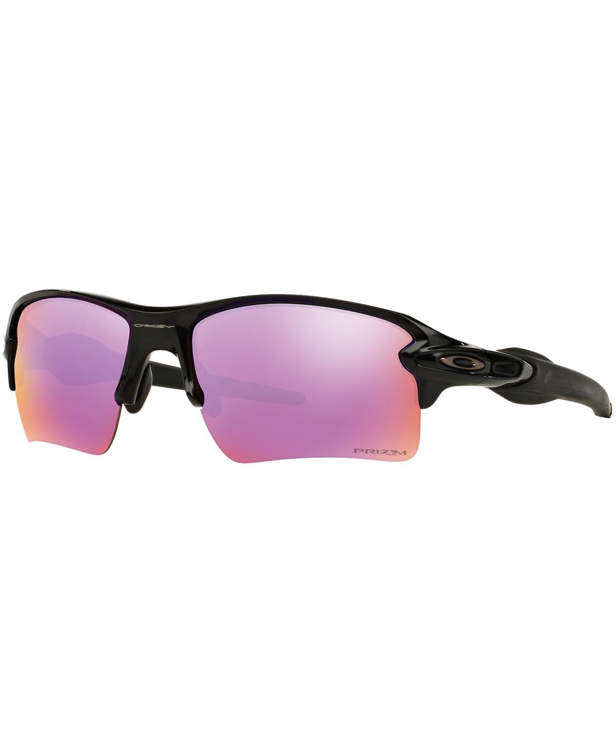 Oakley Mens OO9188 Flak 2.0 XL 59mm Rectangle Sunglasses - Polished White/Prizm Field Product Image