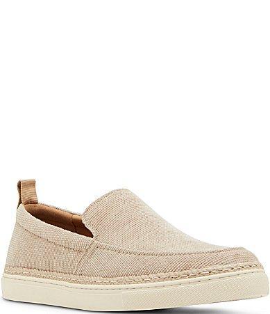 Steve Madden Mens Abiza Canvas Casual Slip On Espadrille Sneakers Product Image