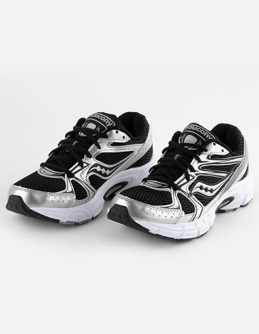 SAUCONY Ride Millennium Womens Shoes - BLK/SILVER Product Image