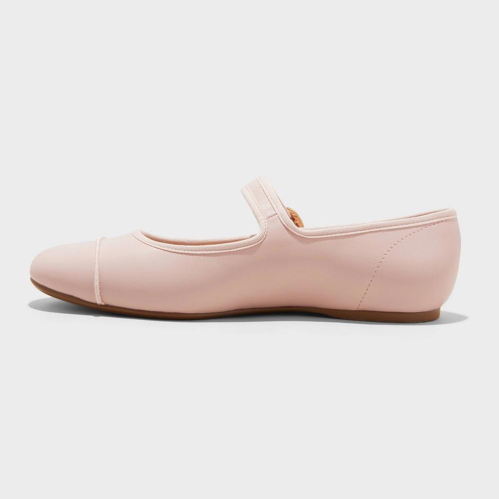 Womens Natalie Mary Jane Ballet Flats - Wild Fable 11: Cushioned Insole, Buckle Closure, Textured Outsole Product Image
