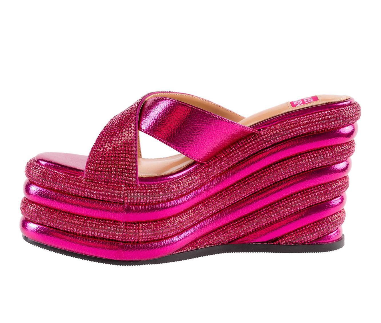 Women's Ashley Kahen Carnival Platform Wedge Sandals Product Image