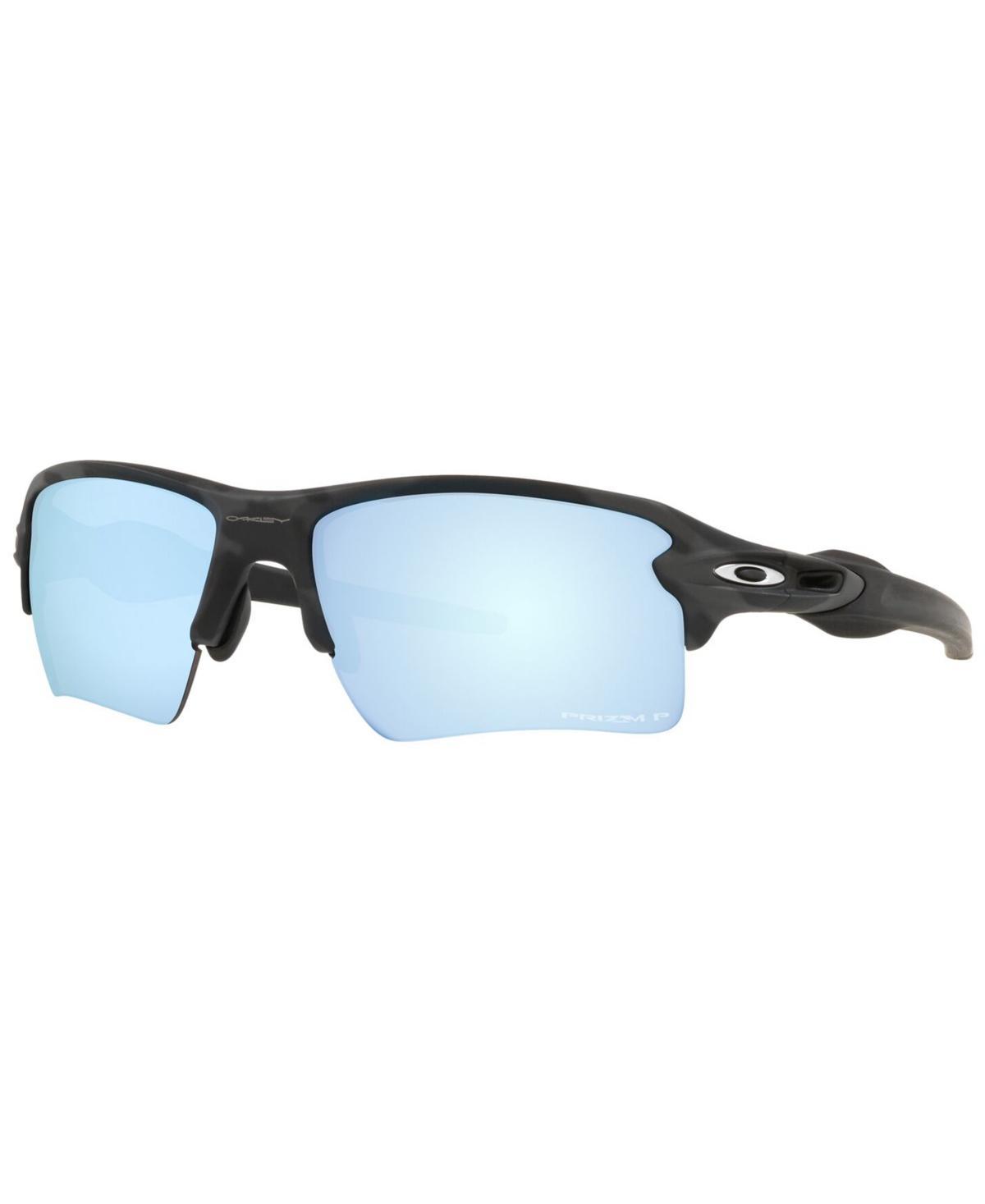 Oakley Mens OO9188 Flak 2.0 XL 59mm Rectangle Sunglasses - Polished White/Prizm Field Product Image