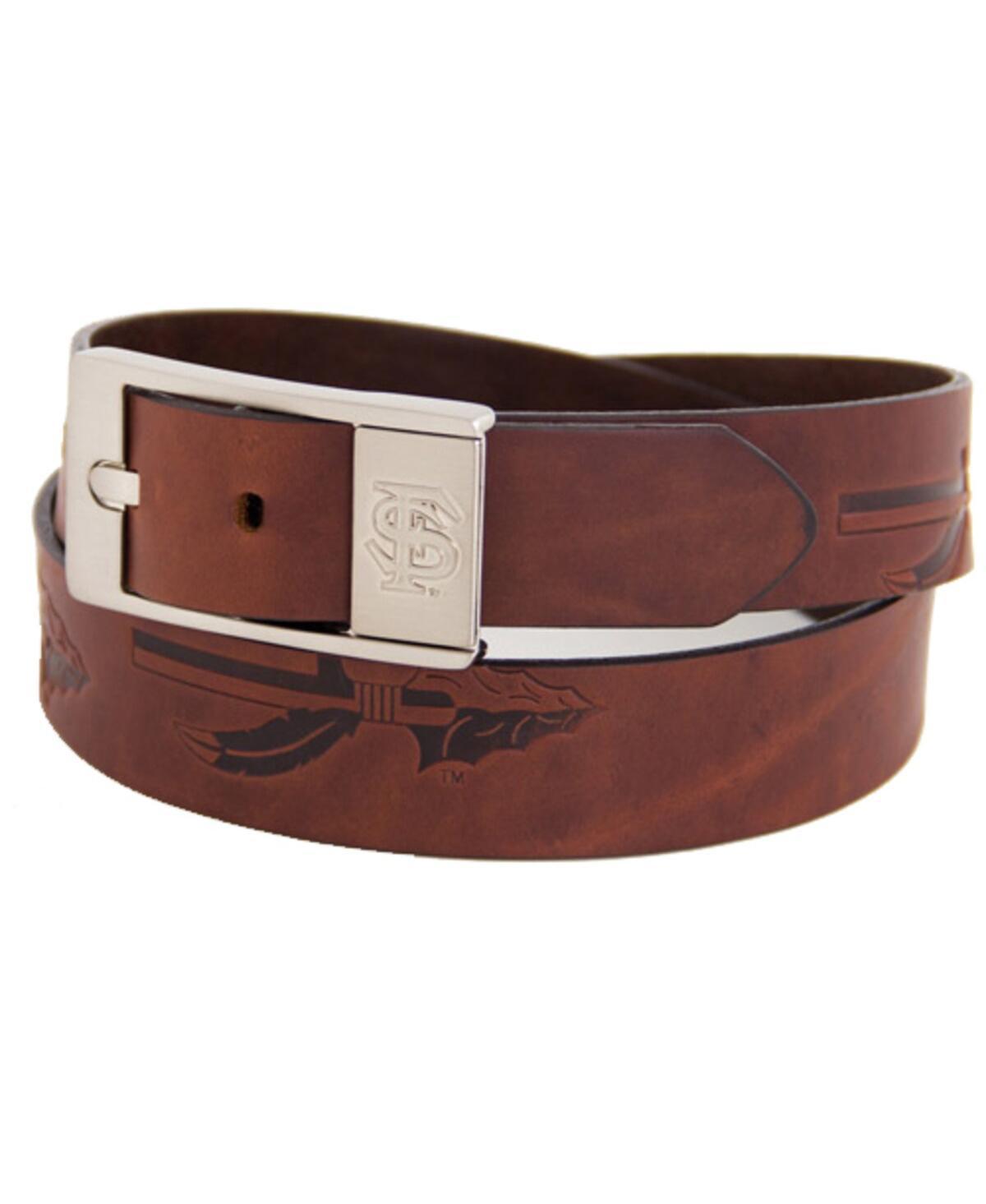 Men's Florida State Seminoles Brandish Leather Belt, Size: 32, Team Product Image