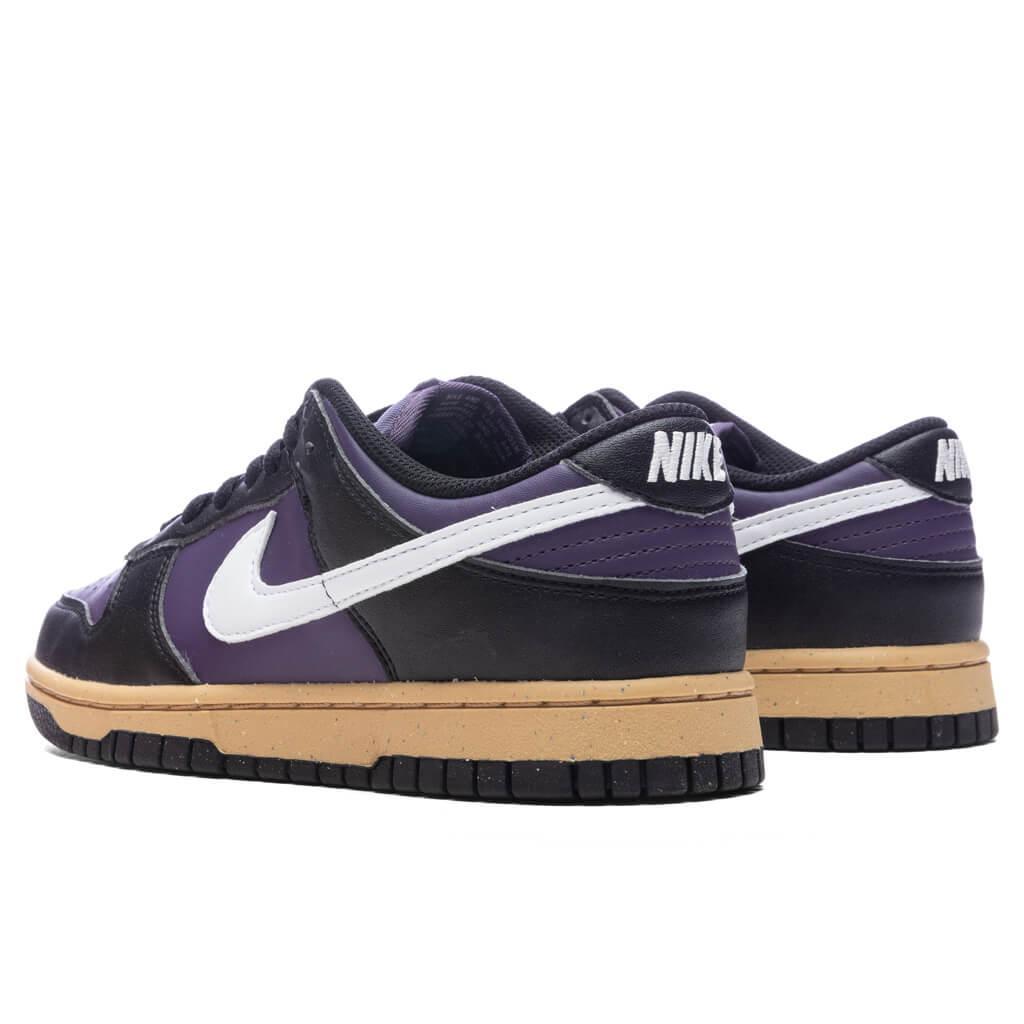 Women's Dunk Low - Dark Raisin/White/Black Female Product Image