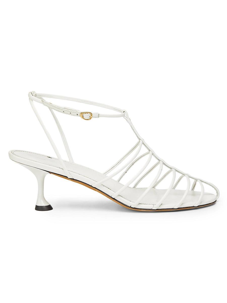 Womens Tee 60MM Leather Cage Sandals Product Image