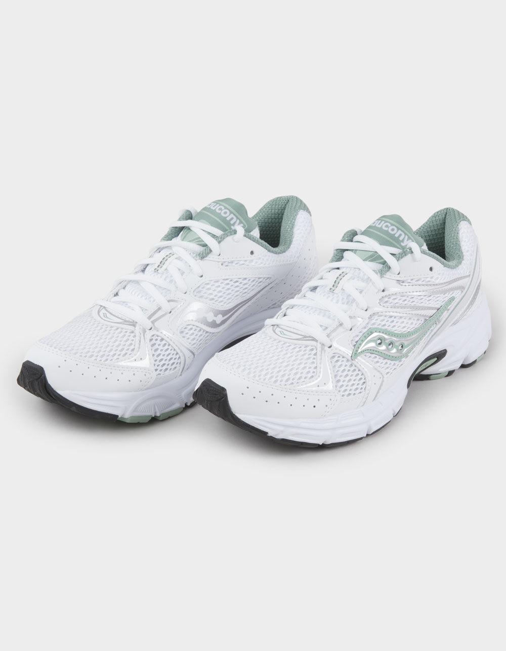 SAUCONY Ride Millennium Womens Shoes - WHT/GREEN Product Image