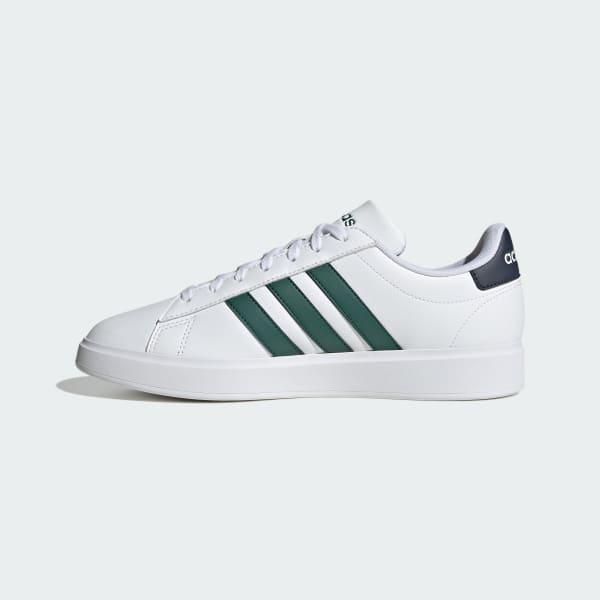 adidas Grand Court Shoes Halo Silver 13 Mens Product Image