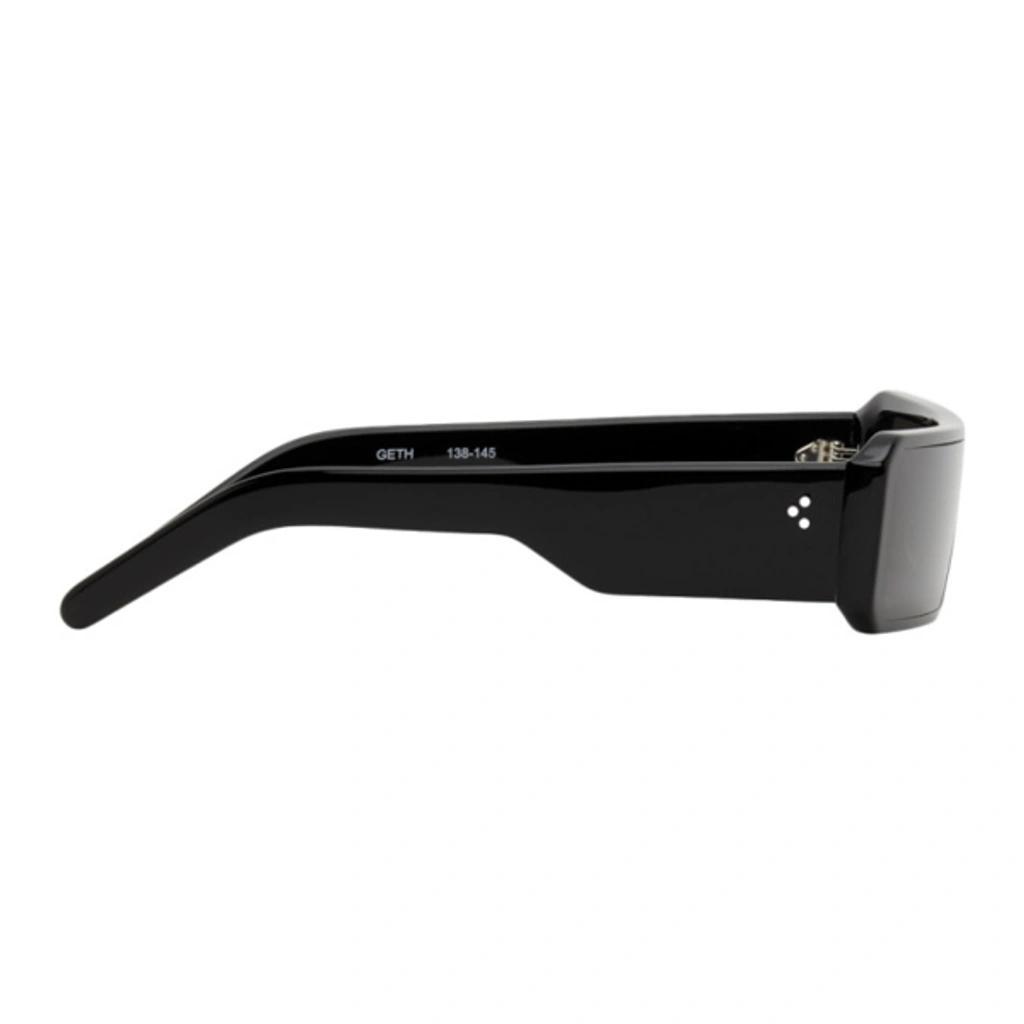RICK OWENS Rectangle Frame Sunglasses In Black Product Image