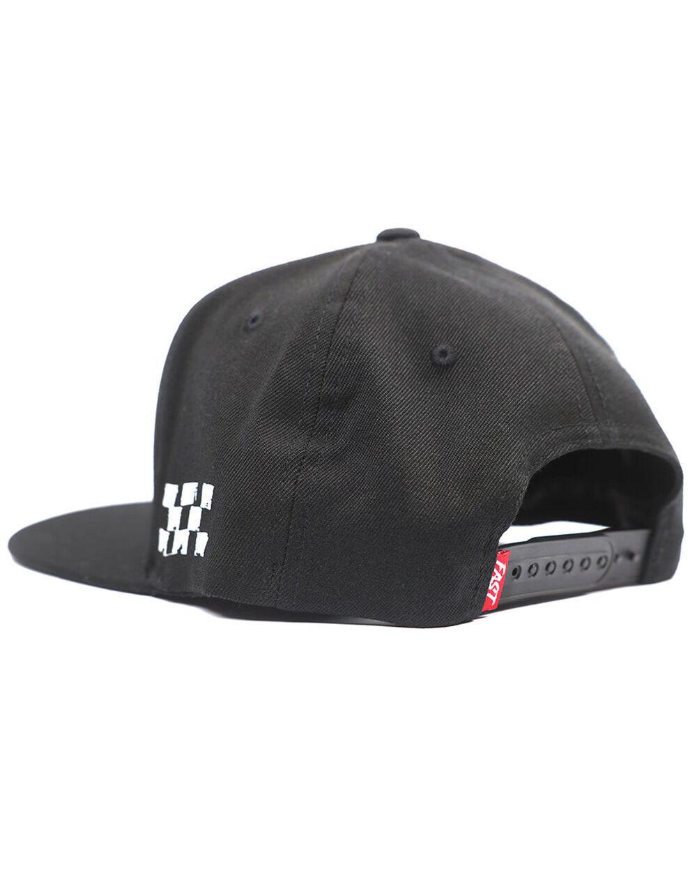 FASTHOUSE Alkyd Snapback Hat - BLACK Product Image