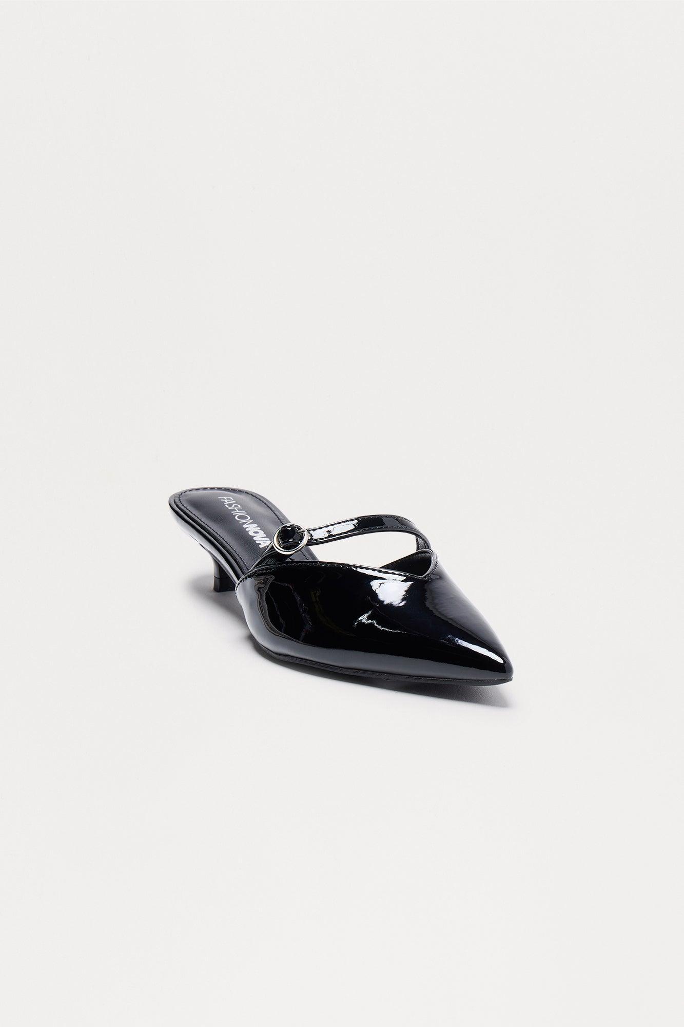 Bellamie Kitten Heel Pumps - Black Product Image