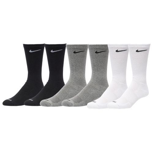 Mens Nike 6-pack Everyday Plus Cushion Crew Training Socks Product Image
