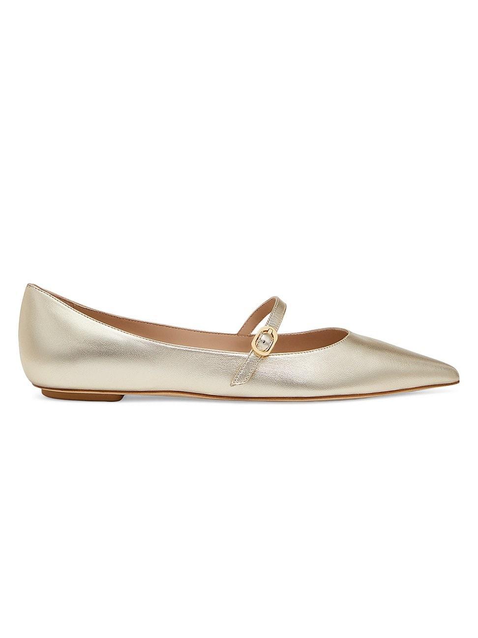 Stuart Weitzman Womens Emilia Mary Jane Flats Product Image