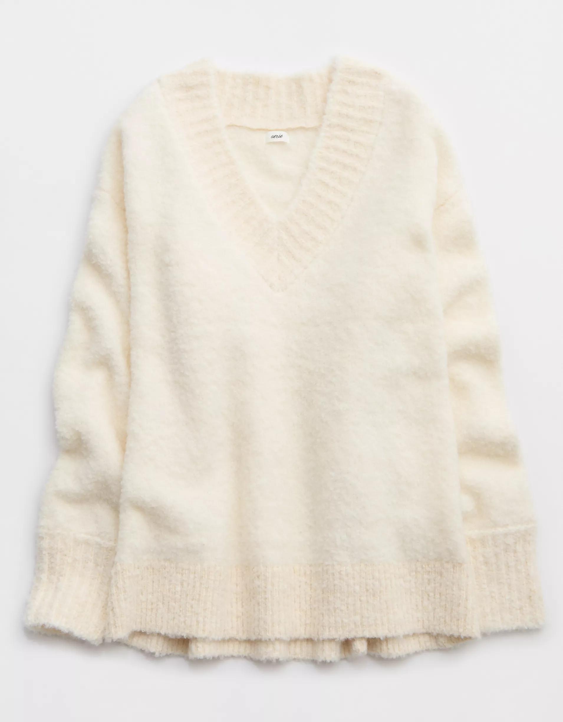 Aerie Teddy Boucle Sweater Product Image