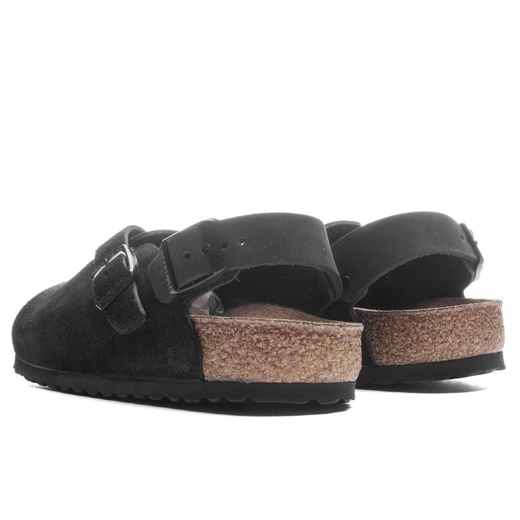 Wide Tokio Suede Leather - Black Male Product Image