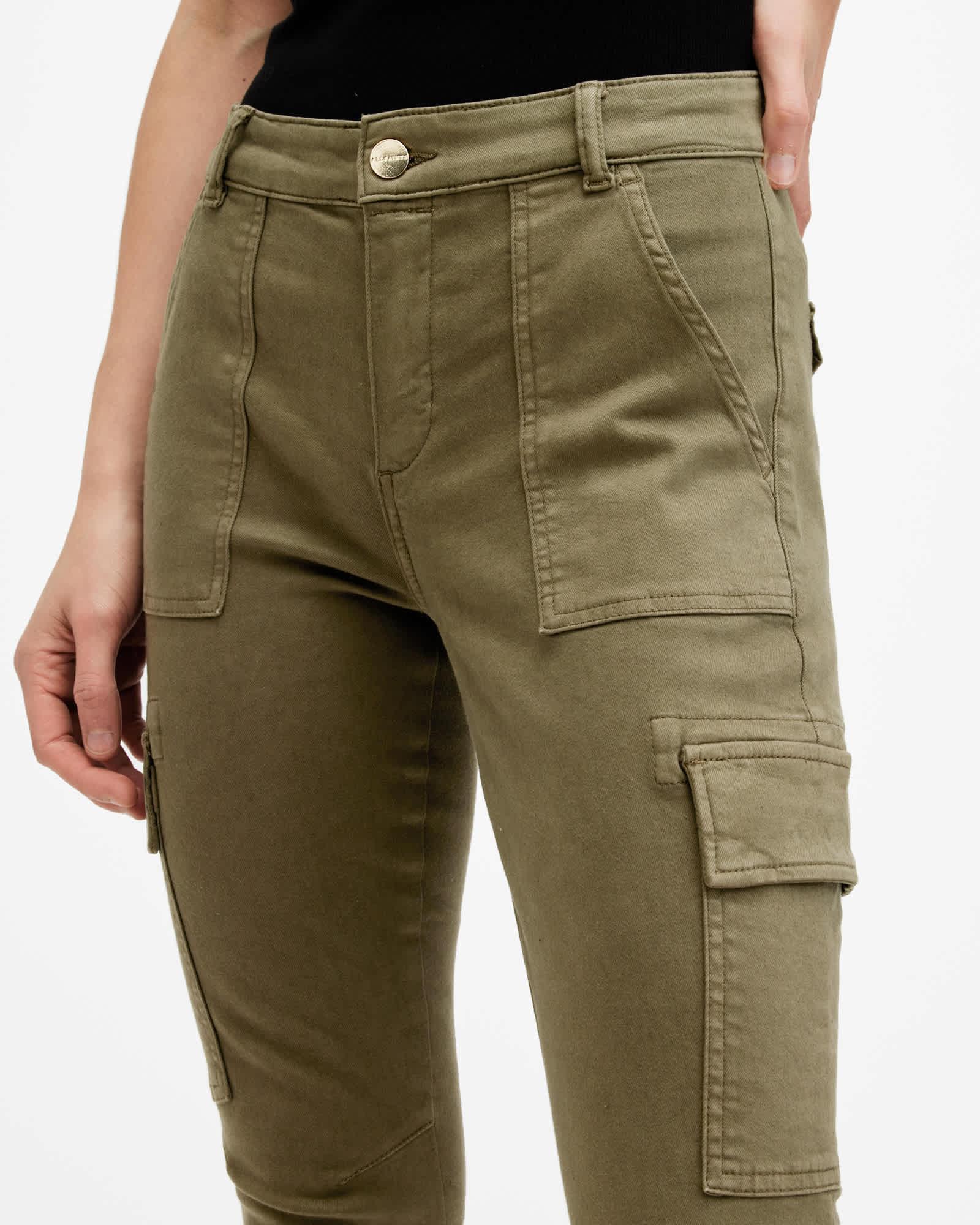 Duran Skinny Denim Cargo Jeans Product Image