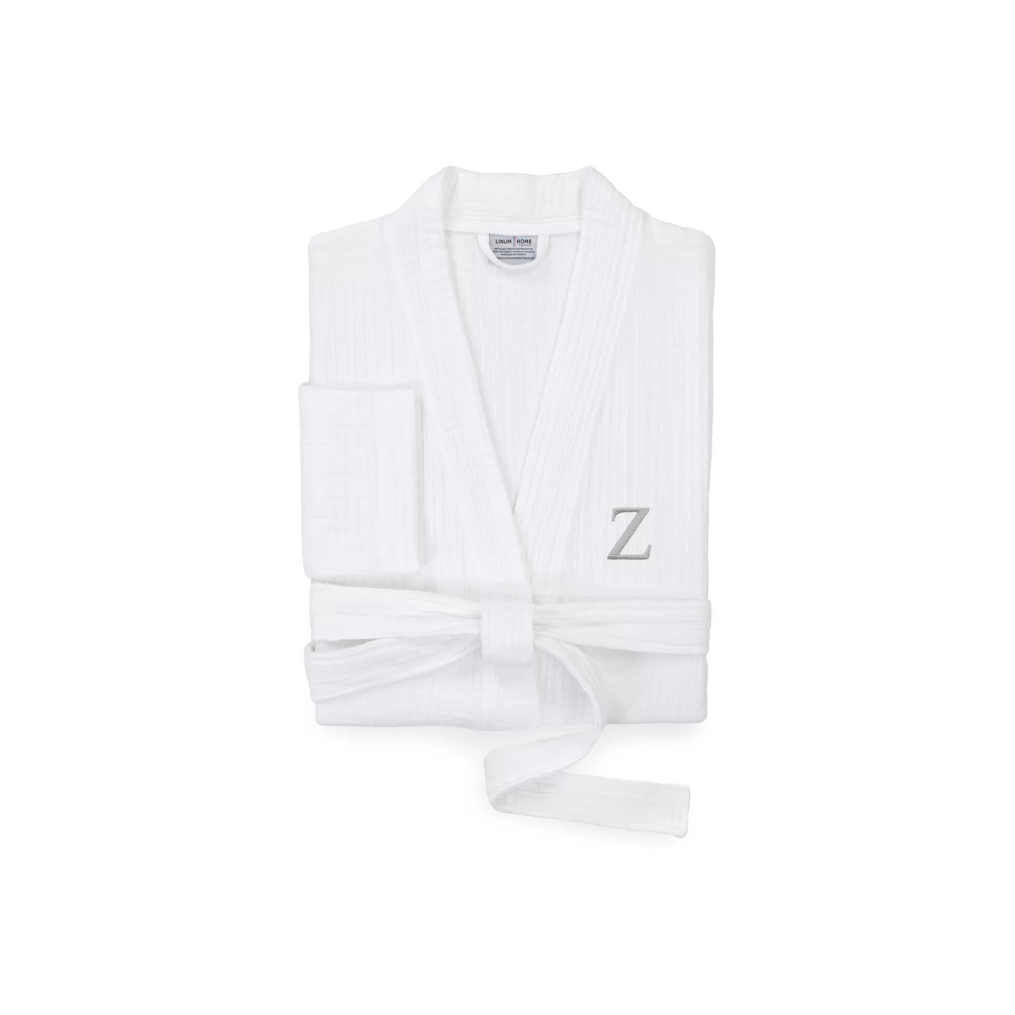 Linum Home Textiles Turkish Cotton Smyrna Personalized Luxury Robe, Womens Product Image