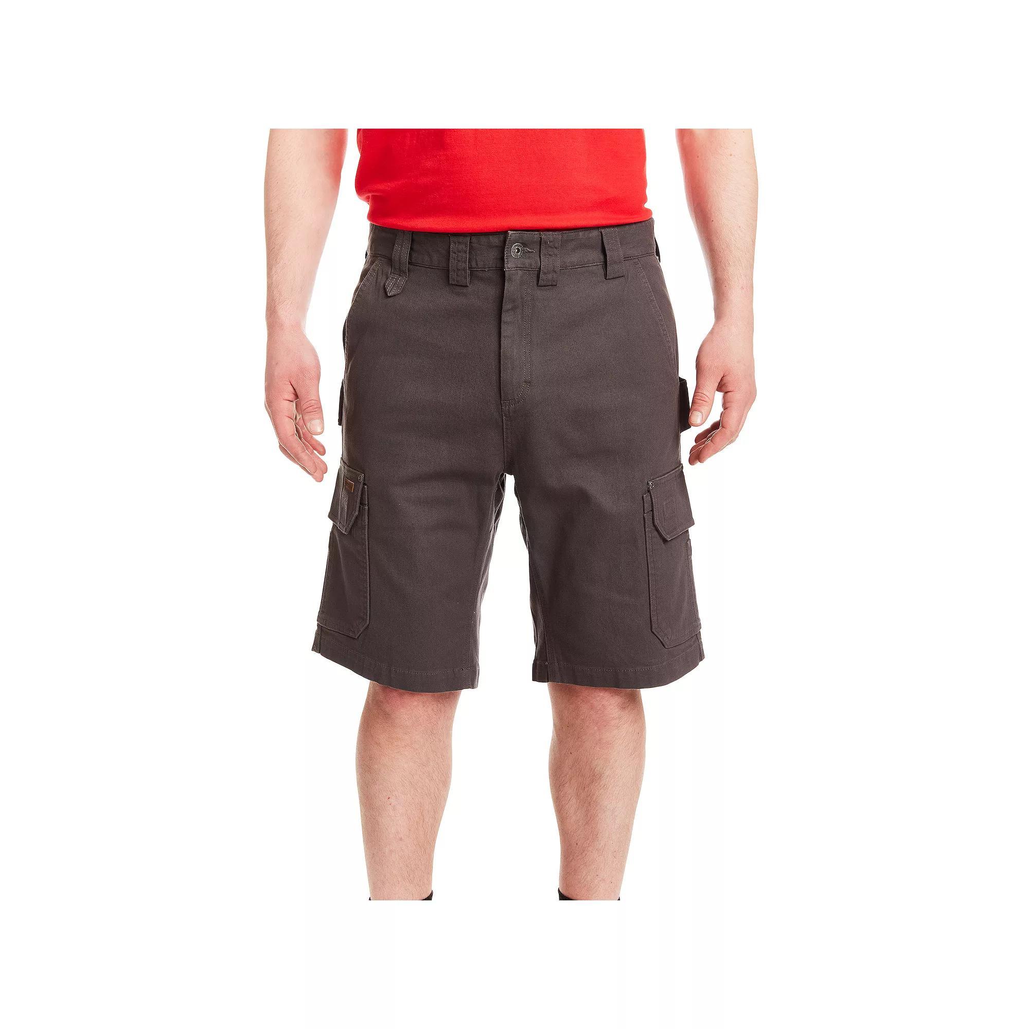 Mens Smiths Workwear 11-inch Relaxed-Fit Stretch Duck Canvas Cargo Shorts Product Image