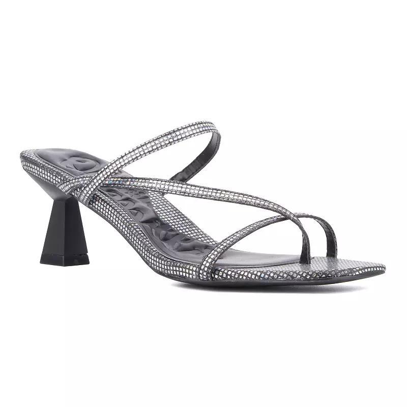 Olivia Miller Women's Angelic Dress Sandals, Size: 7.5, Black Product Image