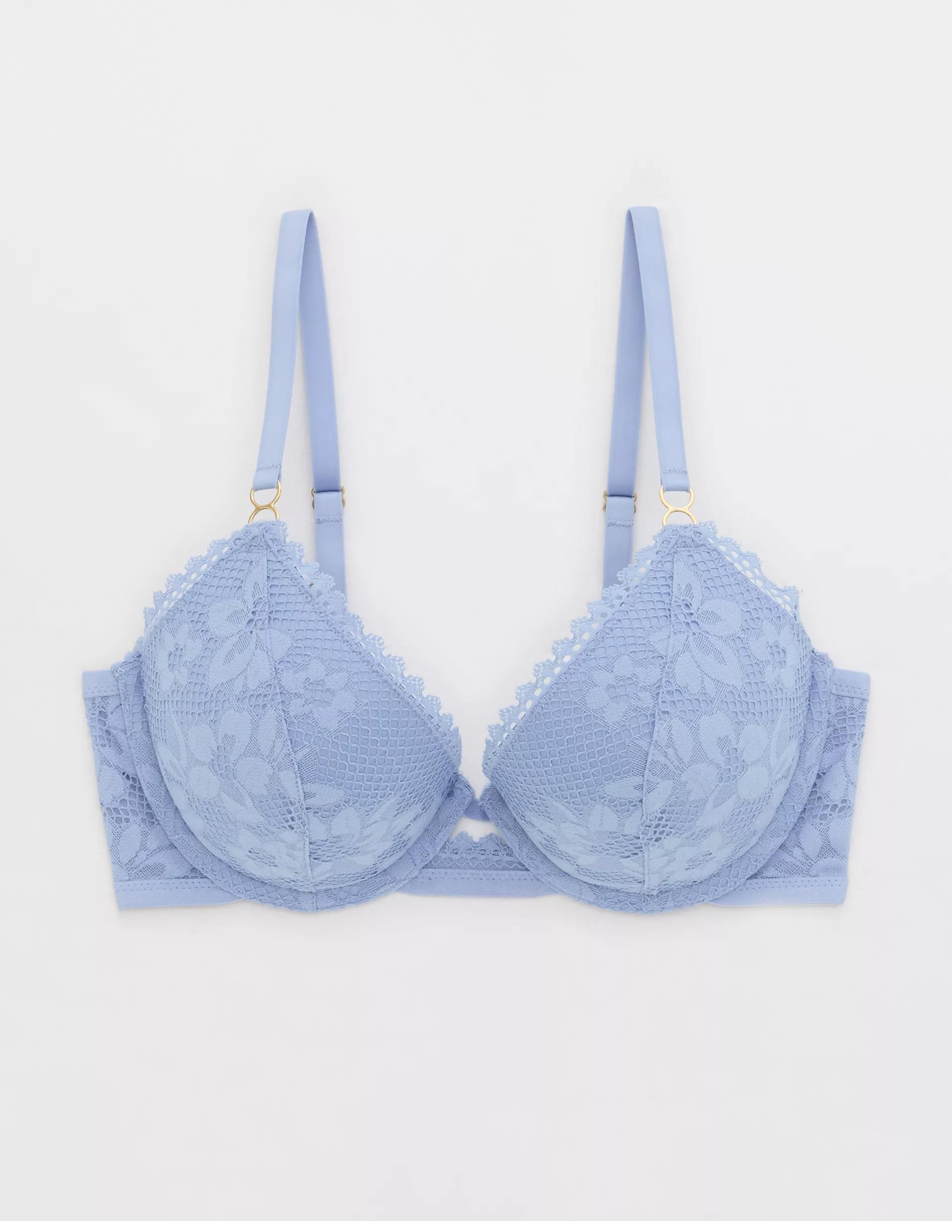 Show Off Lace Plunge Push Up Bra Product Image